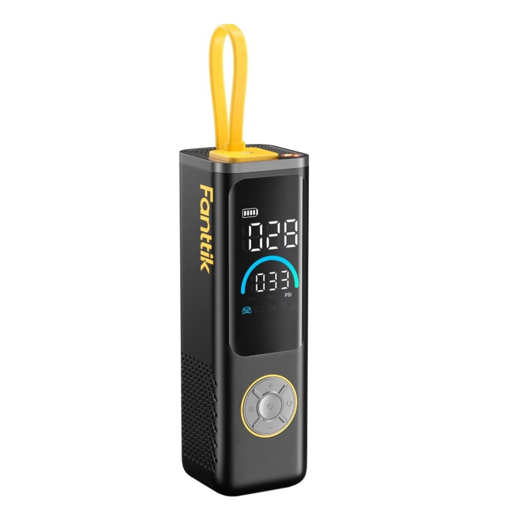 Portable Air Compressor for Car Tires, 35s Fast Inflation, 150PSI Cordless Tire